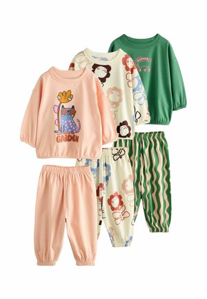 Next JOGGERS 3 PACK SET - Komplet pižame - pink/green character print