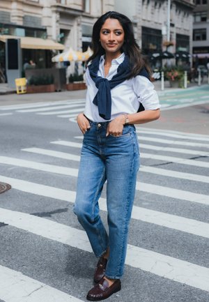 Tommy Hilfiger, RELAXED FIT YARN DYED OXFORD SHIRT - Риза с копчета - optic white