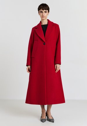 TINTA UNITA - Cappotto classico - rosso