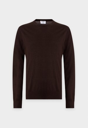 Filippa K, Pullover - dark chocolate