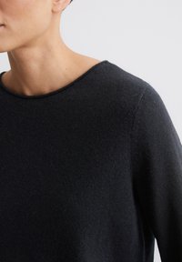 Marc O'Polo LONGSLEEVE BOAT NECK - Πουλόβερ - deep night blue