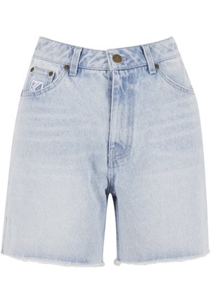 Karl Kani, OG ESSENTIAL SLIT  - Denimové šortky - light blue