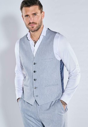 ANZUG - Anzugweste - mittelblau