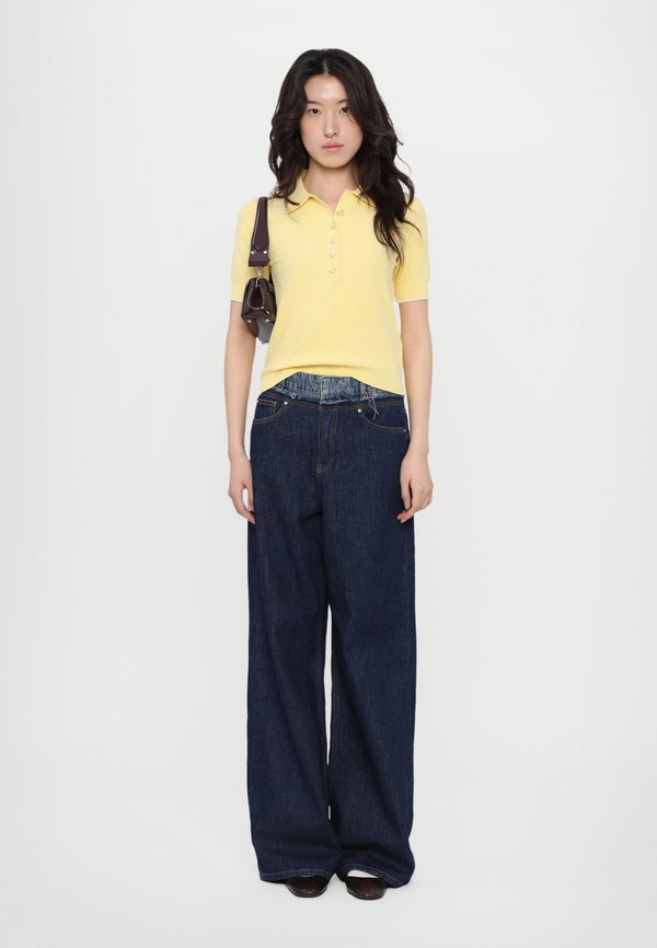 DISTEL - Polo shirt - giallo3