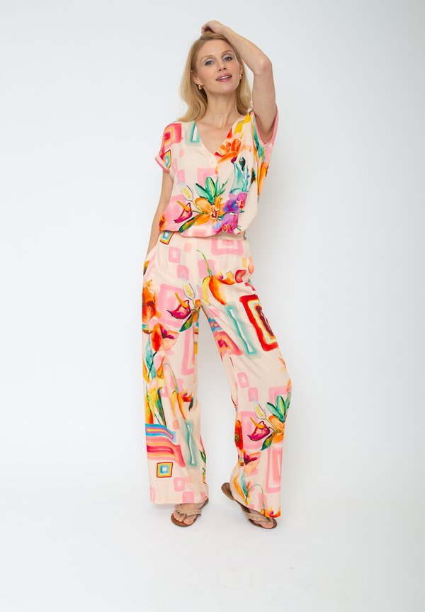 Stoffhose - multi aquarell