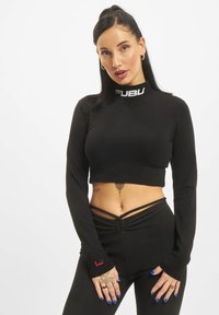 CORPORATE TURTLE NECK  - Tops ar garām piedurknēm - black