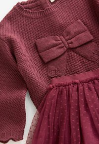 Next BOW SET-REGULAR FIT - A-lijn rok - red