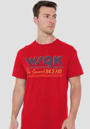 STRANGER THINGS WSQK THE SQUAWK - T-Shirt print - red