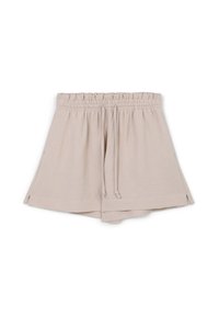 WITH DRAWSTRING - Shorts - sabbia