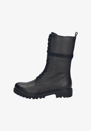 Josef Seibel Stivali con i lacci - asphalt