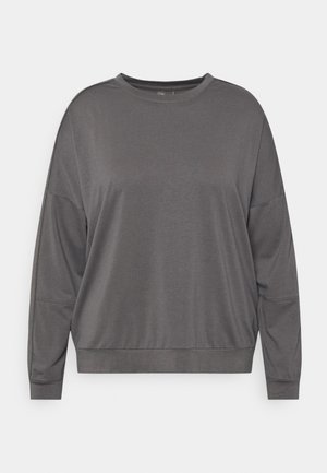 ONPMIKI O-NECK - Camisola com fecho - dark shadow