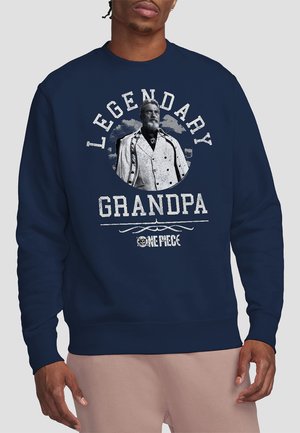 ONE PIECE LEGENDARY GRANDPA - Sweatshirt - dark blue