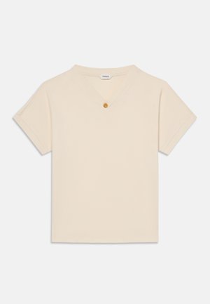 Versace, UNISEX - Základné tričko - cream