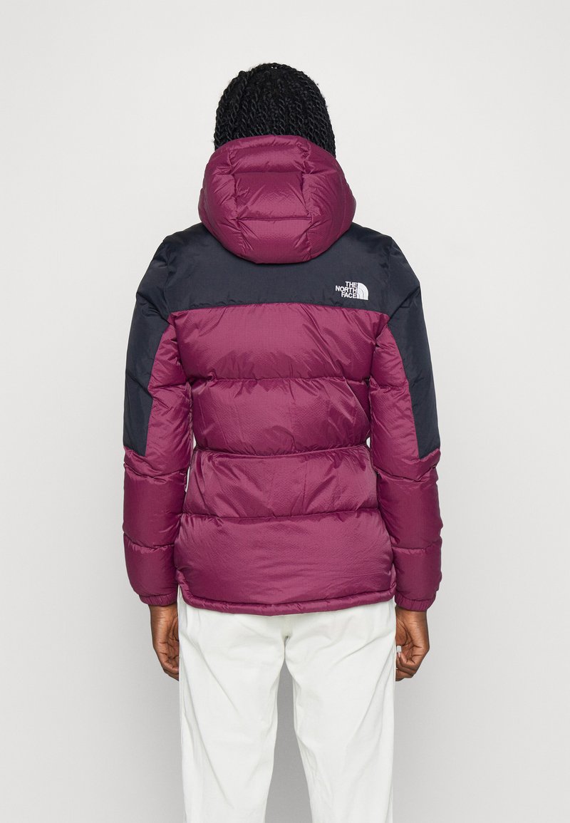 The North Face DIABLO HOODIE - Down jacket - boysenberry/black/bordeaux -  Zalando.de