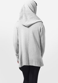 Urban Classics LADIES HOODED SWEAT CARDIGAN - Majica s kapuljačom i patentnim zatvaračem - grey
