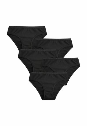 Next, REGULAR FIT - BIKINI BRIEFS 5 PACK  . - Briefs - black