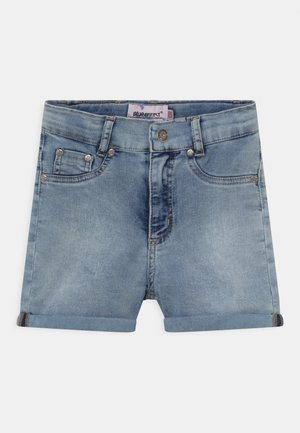 GIRLS HIGH-WAIST - Shorts di jeans - light blue