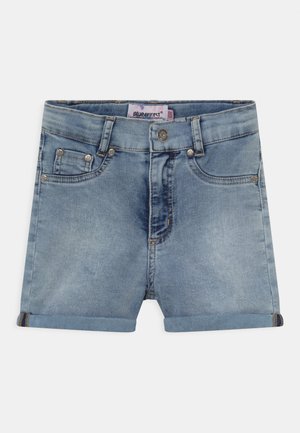 GIRLS HIGH-WAIST  - Jeans Shorts - light blue