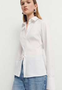 Mango SOFITA - Button-down blouse - white