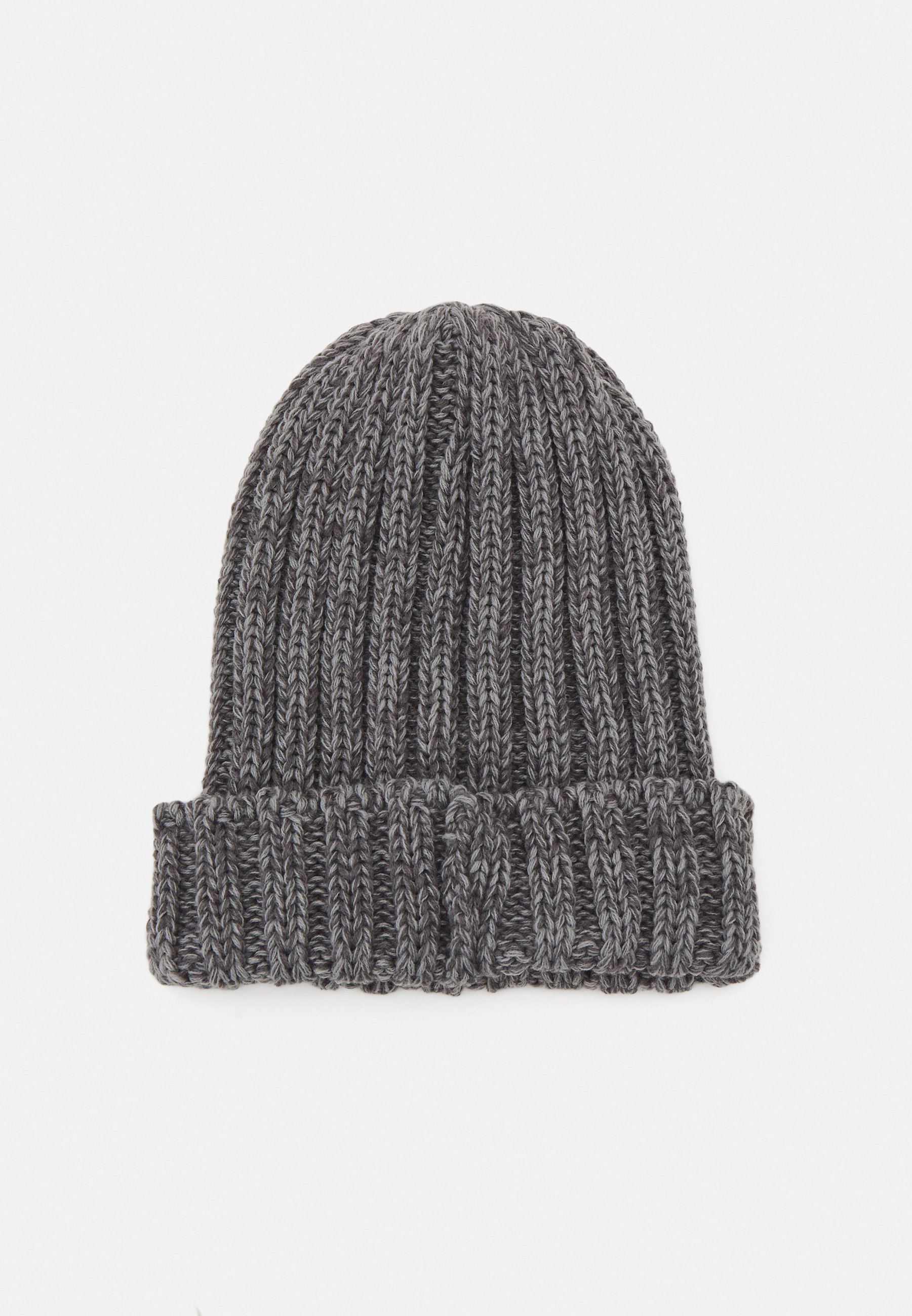 帽子 theredthread S fuzzy knit beanie gray THEREDTHREAD / ザ