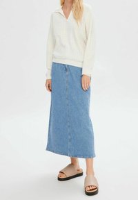 Selected Femme Stickad tröja - off-white