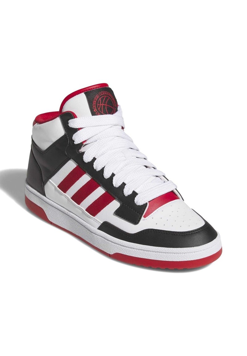 adidas gazelle silver green womens Adidas Hoops 3.0 Mid Kids' Shoes White-Black-Beige main image 0