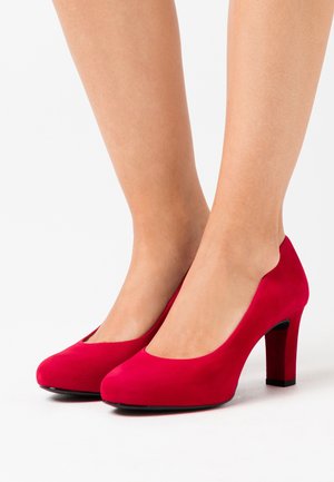 Unisa Escarpins à plateforme - red