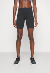 Nike Performance Leggingek - black/(black)