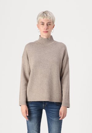 Selected Femme SLFCILLE  - Trui - irish cream/melange