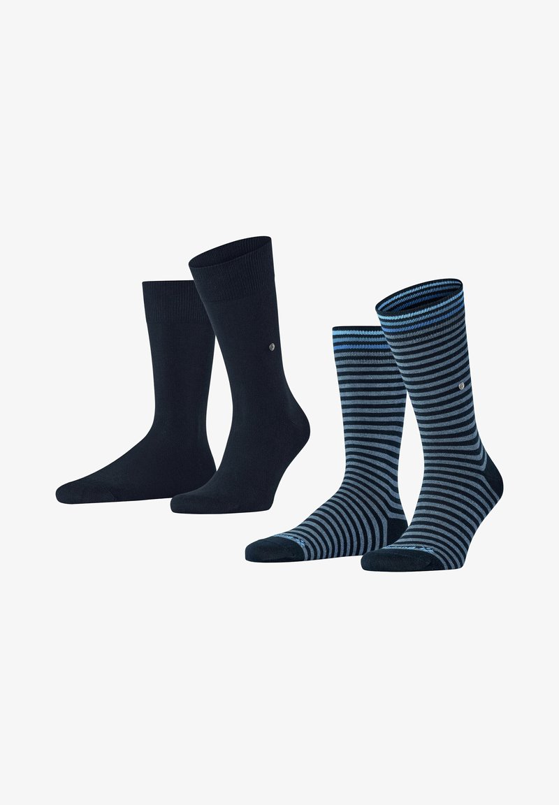 Burlington ONE SIZE EVERYDAY STRIPE SO - MIXED 2-PACK - Socken - blau