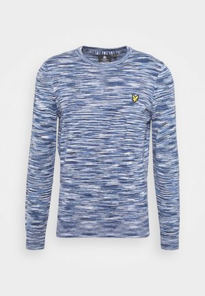 Jersey de punto - mottled blue