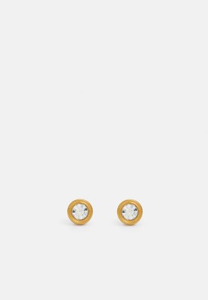 SMALL STUDS - Earrings - clear/gold-coloured