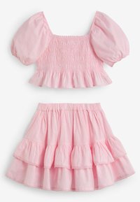 Next SET REGULAR FIT - sukňa v tvare A - pink