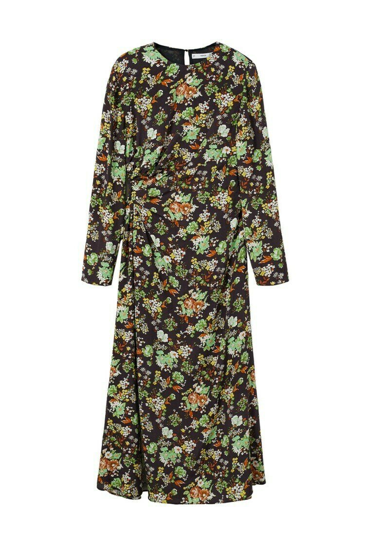 Mango Jerseyjurk zwart Mango Jerseyjurk zwart