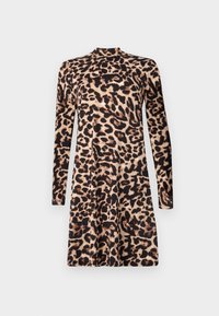 VILEOA HIGH NECK DRESS - Obleka iz džersija - black