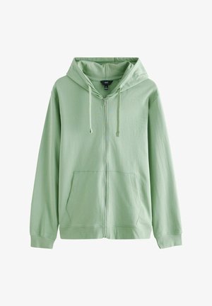 REGULAR FIT-LIGHTWEIGHT - Zip-up sweatshirt - sage green