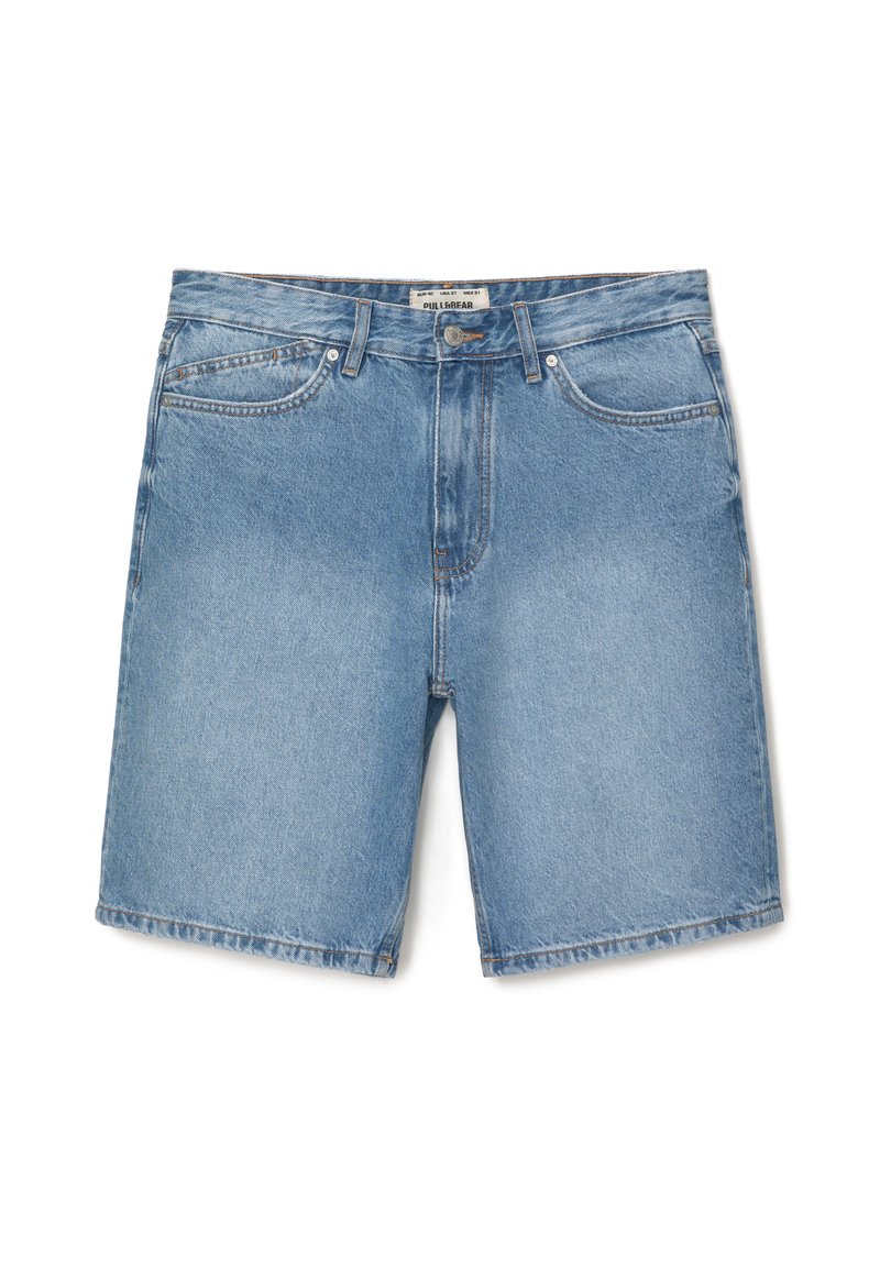 PULL&BEAR Jeansshort blauw denim/bluedenim PULL&BEAR Jeansshort blauw denim/bluedenim