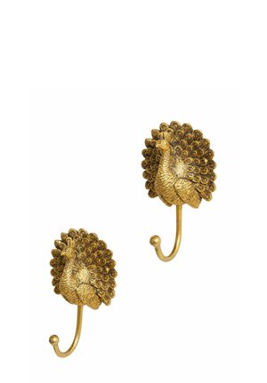 Next, PEACOCK COAT HOOKS UNISEX - Decoration - gold-coloured