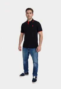 U.S. Polo Assn. SHORTSLEEVE FASHION - Polo shirt - schwarz