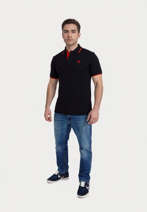 SHORTSLEEVE FASHION - Polo shirt - schwarz
