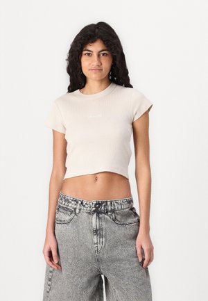 YARNHILL - T-shirt basique - beige