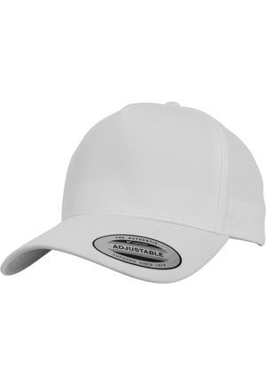 5-PANEL CURVED CLASSIC SNAPBACK - Sapka - white