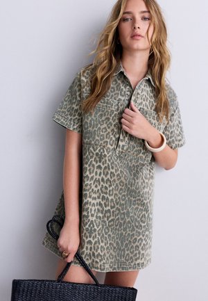 Next, Blouse - leopard print
