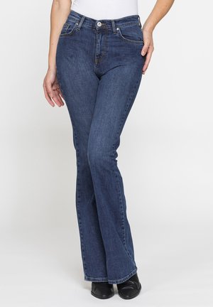 Carrera Jeans, CARRERA JEANS JEANS COMFORT FLARE - Jeans a zampa - medium blue wash stone wash