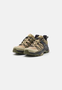 Salomon X ULTRA 4 GORE TEX - Hiking shoes - slate green/olive night/black