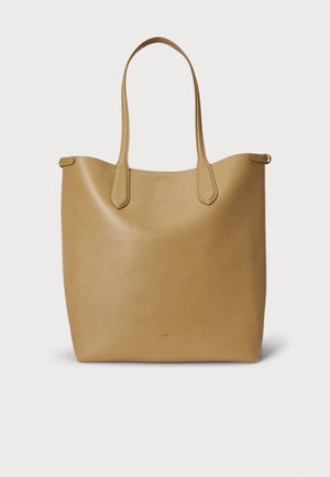 BELLPORT LEATHER NORTH-SOUTH TOTE - Shopping bags - beige
