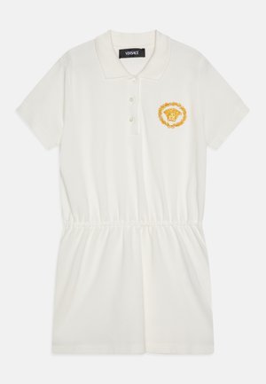 Versace DRESS MEDUSA ALLORO PRINT - Nappali ruha - white/gold