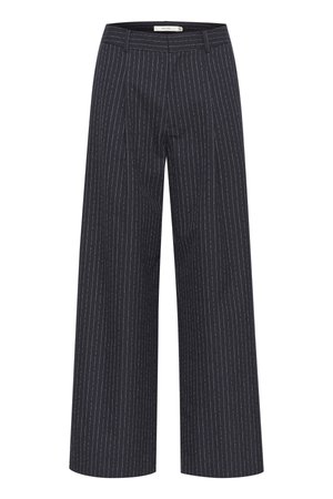Gestuz DACIA - Stoffhose - dark navy pinstripe