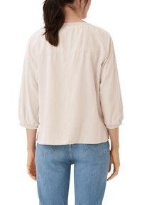 comma casual identity 3/4-ARM - Bluse - helles beige
