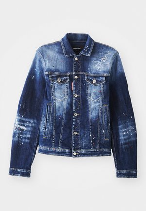 DAN JACKET - Chaqueta vaquera - navy blue